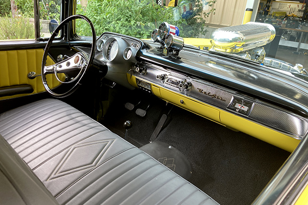 1957 Chevy 210 dashboard