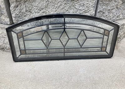 Arched Leaded Glass Window